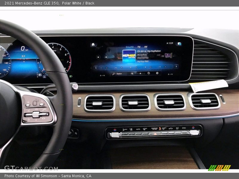 Polar White / Black 2021 Mercedes-Benz GLE 350