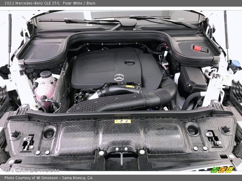 Polar White / Black 2021 Mercedes-Benz GLE 350
