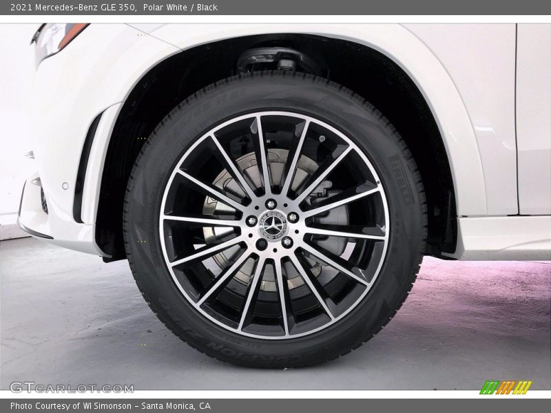 Polar White / Black 2021 Mercedes-Benz GLE 350