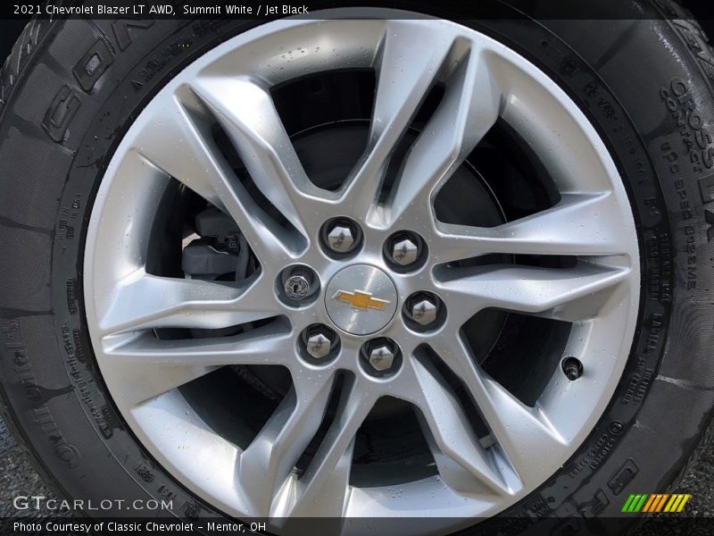Summit White / Jet Black 2021 Chevrolet Blazer LT AWD