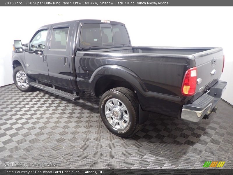 Shadow Black / King Ranch Mesa/Adobe 2016 Ford F350 Super Duty King Ranch Crew Cab 4x4