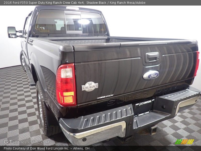 Shadow Black / King Ranch Mesa/Adobe 2016 Ford F350 Super Duty King Ranch Crew Cab 4x4