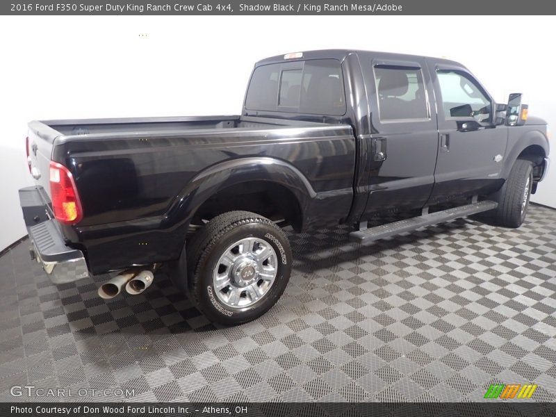Shadow Black / King Ranch Mesa/Adobe 2016 Ford F350 Super Duty King Ranch Crew Cab 4x4
