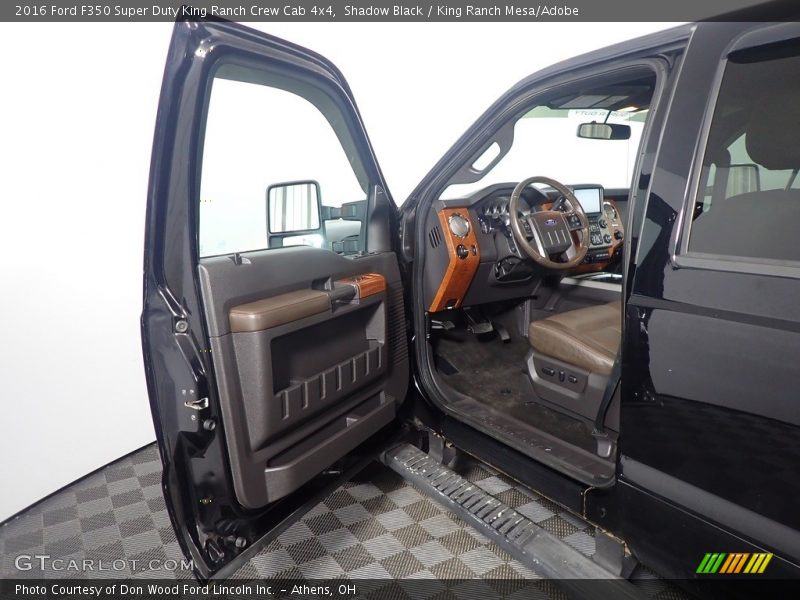 Shadow Black / King Ranch Mesa/Adobe 2016 Ford F350 Super Duty King Ranch Crew Cab 4x4