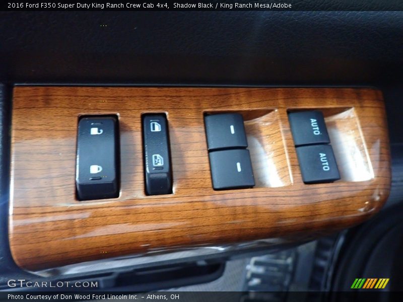 Shadow Black / King Ranch Mesa/Adobe 2016 Ford F350 Super Duty King Ranch Crew Cab 4x4