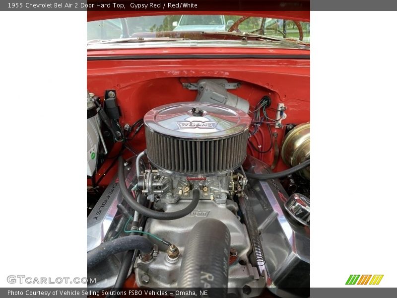 Gypsy Red / Red/White 1955 Chevrolet Bel Air 2 Door Hard Top