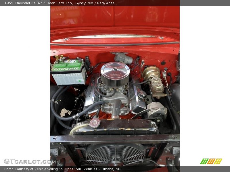 Gypsy Red / Red/White 1955 Chevrolet Bel Air 2 Door Hard Top