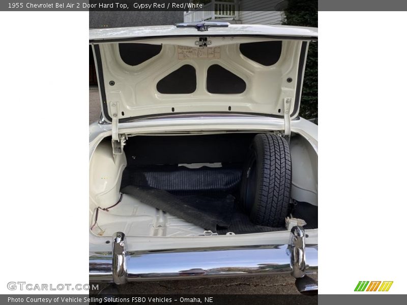 Gypsy Red / Red/White 1955 Chevrolet Bel Air 2 Door Hard Top