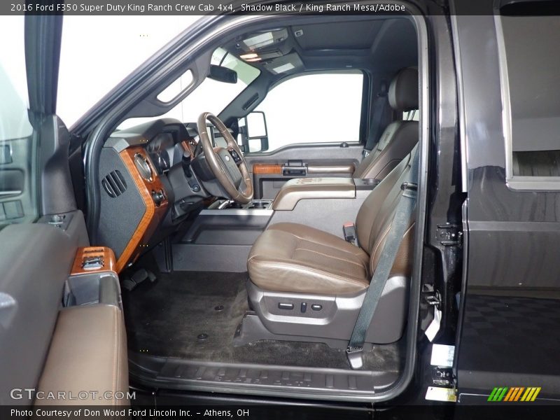 Shadow Black / King Ranch Mesa/Adobe 2016 Ford F350 Super Duty King Ranch Crew Cab 4x4