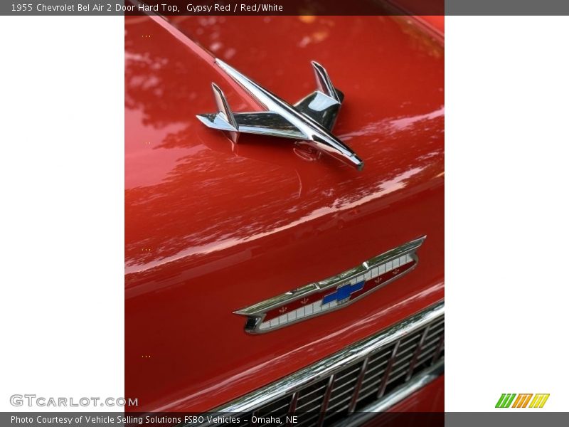 Gypsy Red / Red/White 1955 Chevrolet Bel Air 2 Door Hard Top