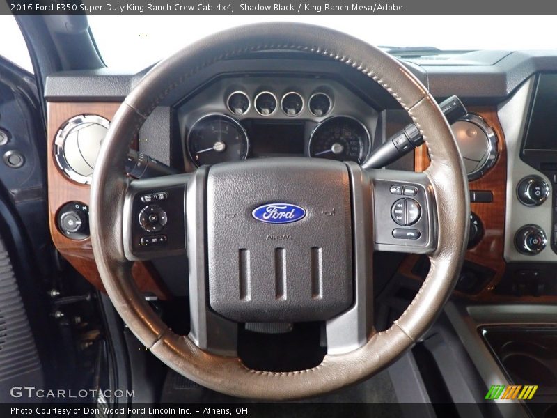 Shadow Black / King Ranch Mesa/Adobe 2016 Ford F350 Super Duty King Ranch Crew Cab 4x4