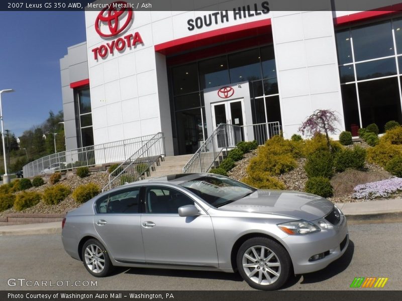 Mercury Metallic / Ash 2007 Lexus GS 350 AWD