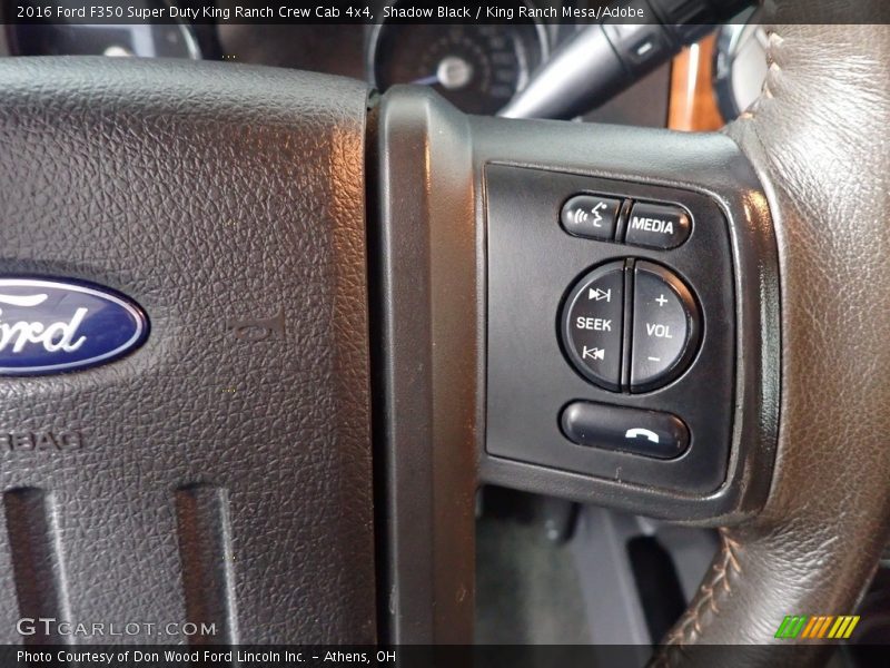 Shadow Black / King Ranch Mesa/Adobe 2016 Ford F350 Super Duty King Ranch Crew Cab 4x4