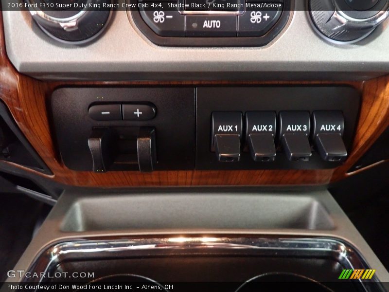 Shadow Black / King Ranch Mesa/Adobe 2016 Ford F350 Super Duty King Ranch Crew Cab 4x4