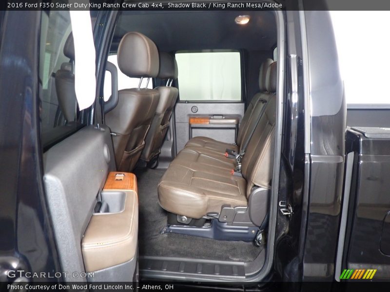 Shadow Black / King Ranch Mesa/Adobe 2016 Ford F350 Super Duty King Ranch Crew Cab 4x4