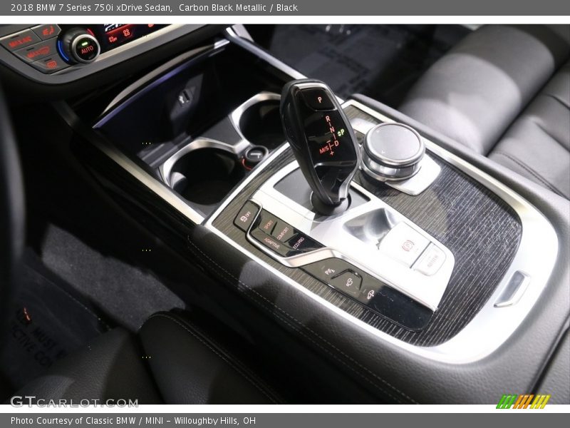 Carbon Black Metallic / Black 2018 BMW 7 Series 750i xDrive Sedan