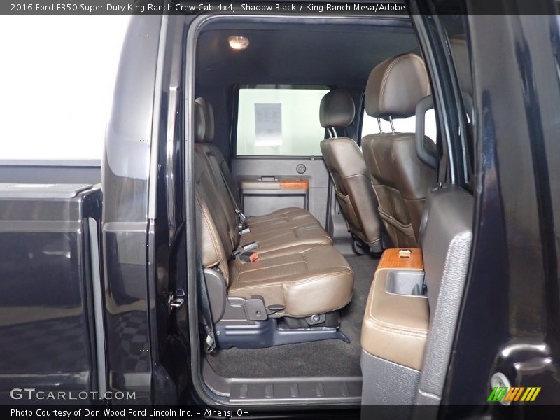Shadow Black / King Ranch Mesa/Adobe 2016 Ford F350 Super Duty King Ranch Crew Cab 4x4