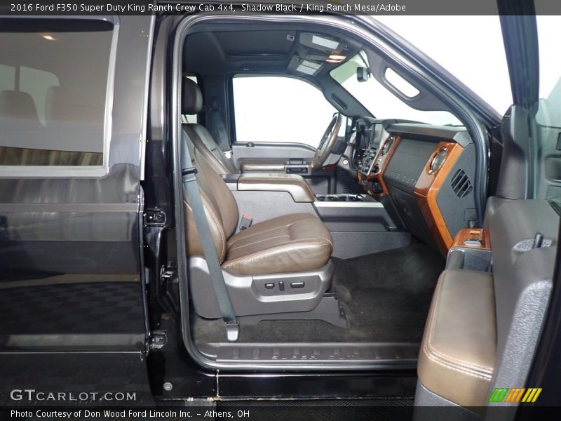 Shadow Black / King Ranch Mesa/Adobe 2016 Ford F350 Super Duty King Ranch Crew Cab 4x4