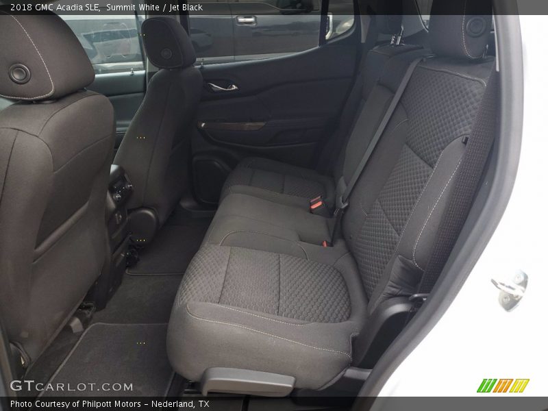 Rear Seat of 2018 Acadia SLE
