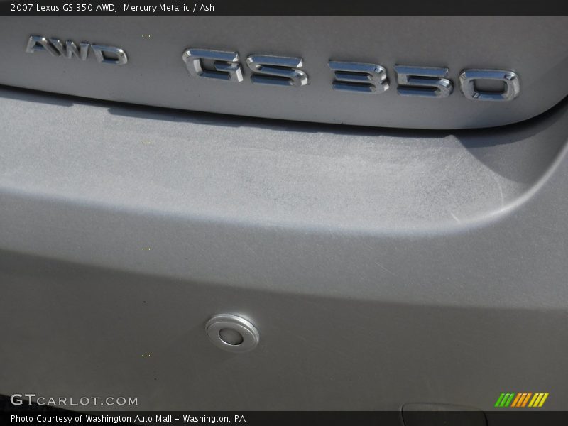 Mercury Metallic / Ash 2007 Lexus GS 350 AWD