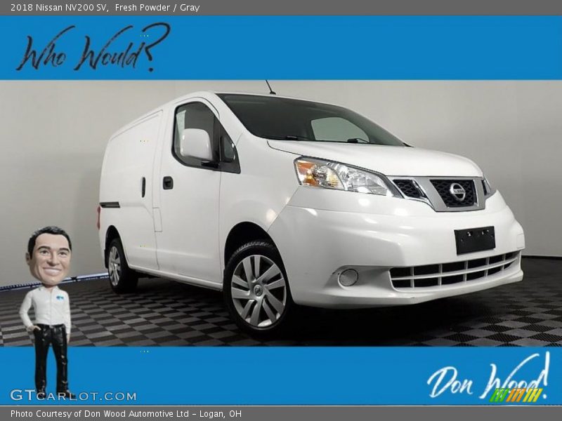 Fresh Powder / Gray 2018 Nissan NV200 SV