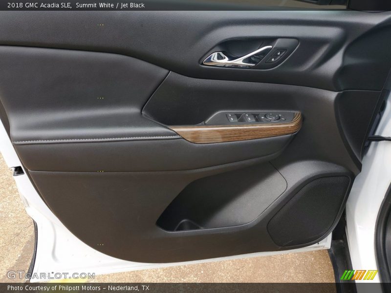 Door Panel of 2018 Acadia SLE