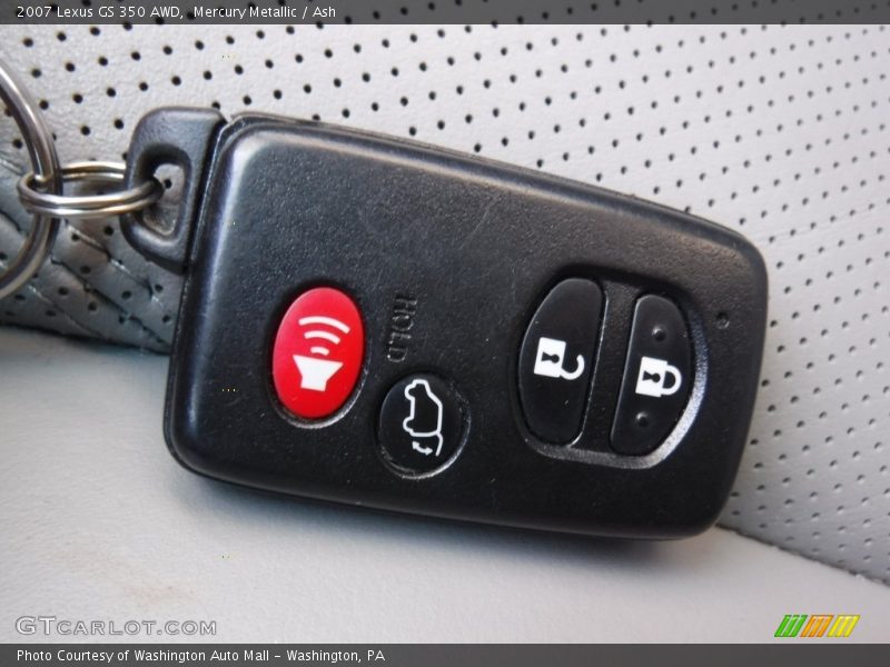 Mercury Metallic / Ash 2007 Lexus GS 350 AWD