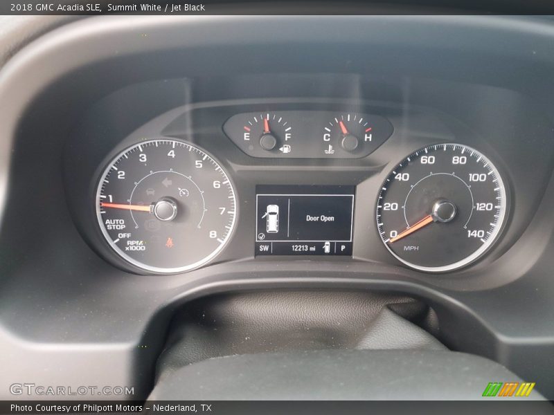  2018 Acadia SLE SLE Gauges