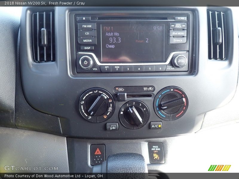 Fresh Powder / Gray 2018 Nissan NV200 SV