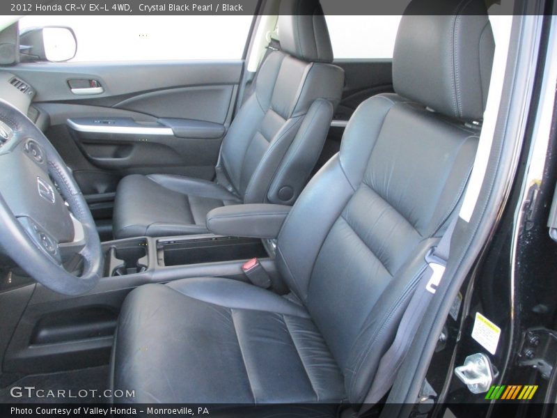 Crystal Black Pearl / Black 2012 Honda CR-V EX-L 4WD