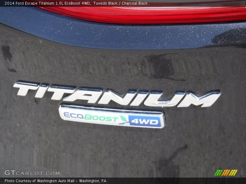Tuxedo Black / Charcoal Black 2014 Ford Escape Titanium 1.6L EcoBoost 4WD