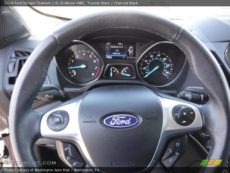 Tuxedo Black / Charcoal Black 2014 Ford Escape Titanium 1.6L EcoBoost 4WD