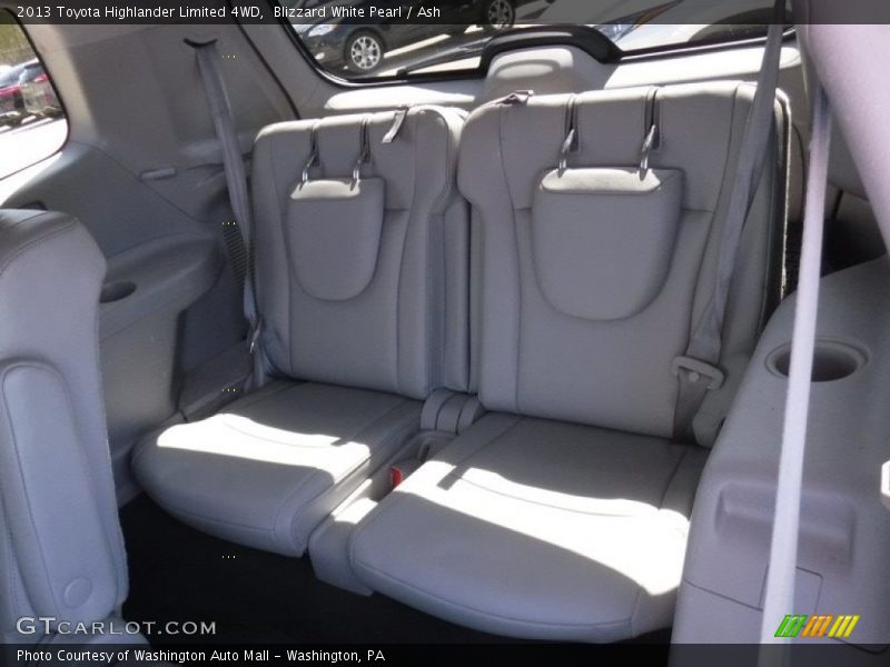 Blizzard White Pearl / Ash 2013 Toyota Highlander Limited 4WD