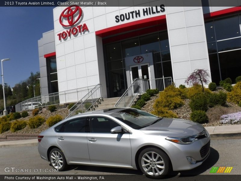 Classic Silver Metallic / Black 2013 Toyota Avalon Limited