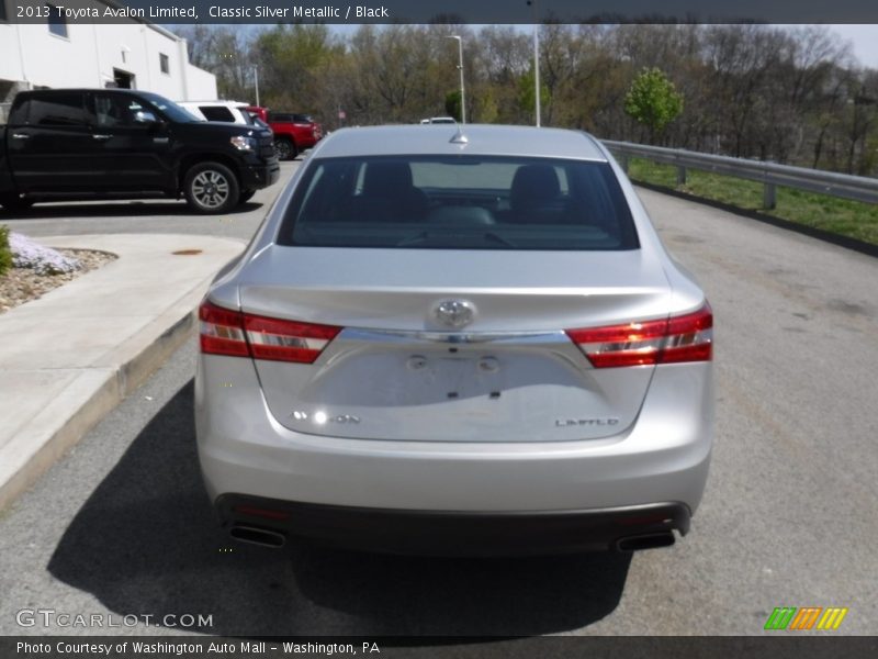 Classic Silver Metallic / Black 2013 Toyota Avalon Limited