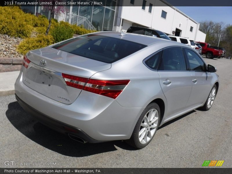 Classic Silver Metallic / Black 2013 Toyota Avalon Limited