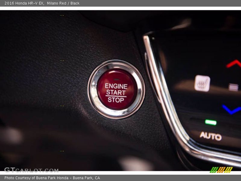 Milano Red / Black 2016 Honda HR-V EX