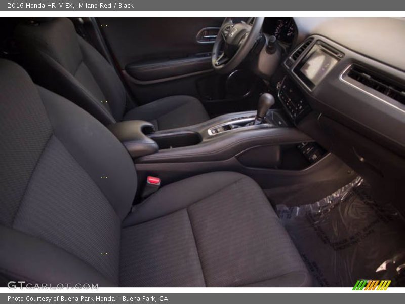 Milano Red / Black 2016 Honda HR-V EX