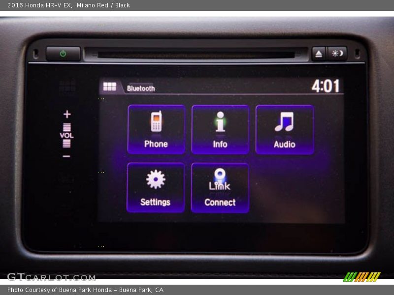 Milano Red / Black 2016 Honda HR-V EX