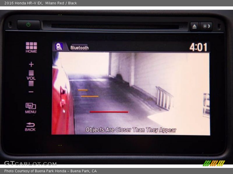 Milano Red / Black 2016 Honda HR-V EX