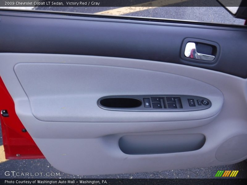 Victory Red / Gray 2009 Chevrolet Cobalt LT Sedan