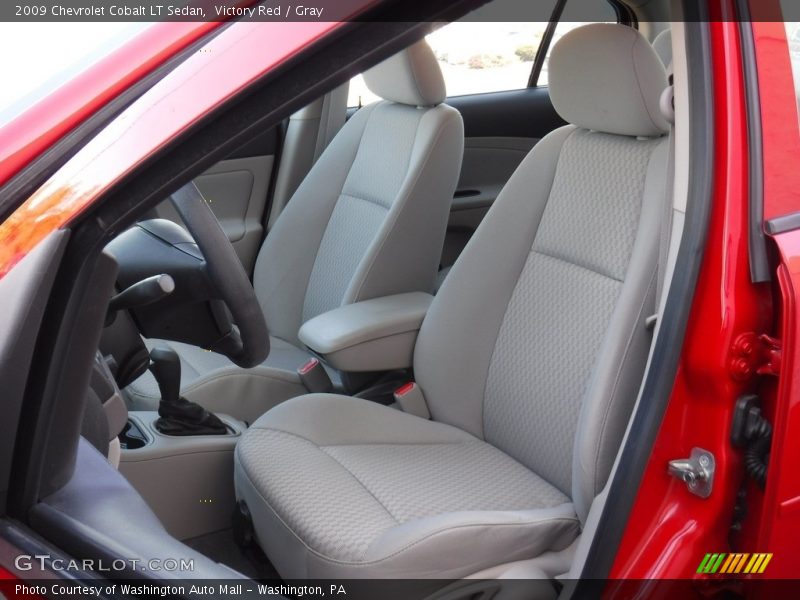Victory Red / Gray 2009 Chevrolet Cobalt LT Sedan