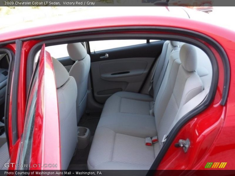 Victory Red / Gray 2009 Chevrolet Cobalt LT Sedan