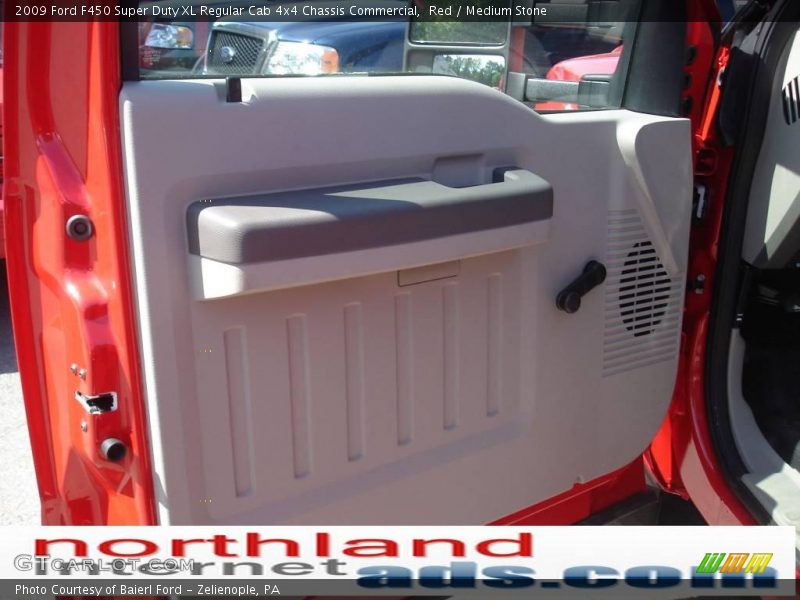 Red / Medium Stone 2009 Ford F450 Super Duty XL Regular Cab 4x4 Chassis Commercial