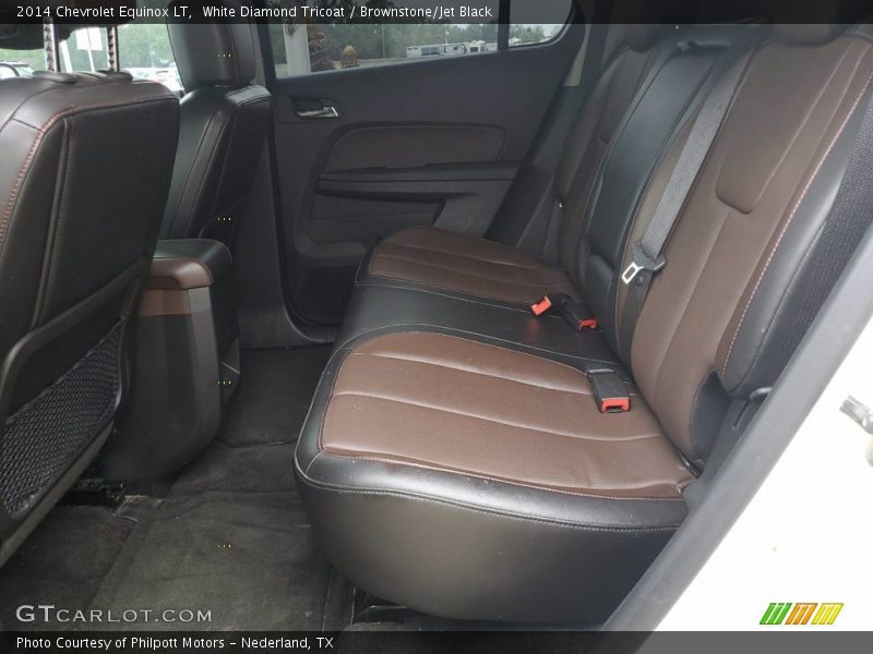 Rear Seat of 2014 Equinox LT