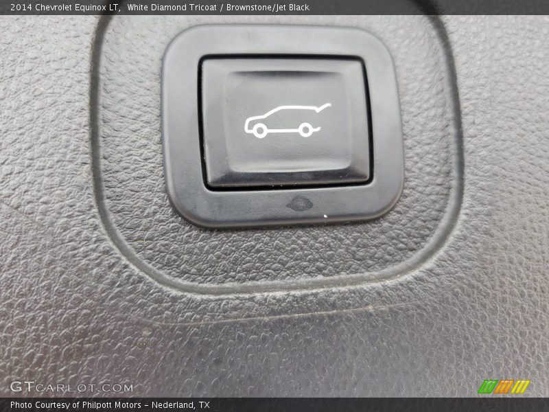 White Diamond Tricoat / Brownstone/Jet Black 2014 Chevrolet Equinox LT