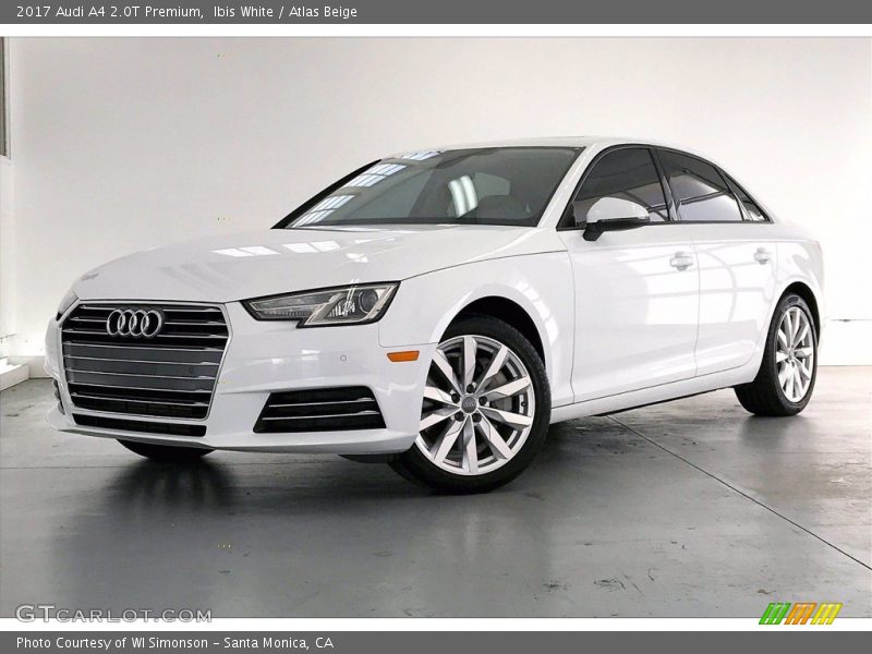 Front 3/4 View of 2017 A4 2.0T Premium