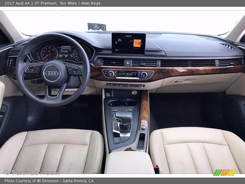  2017 A4 2.0T Premium Atlas Beige Interior