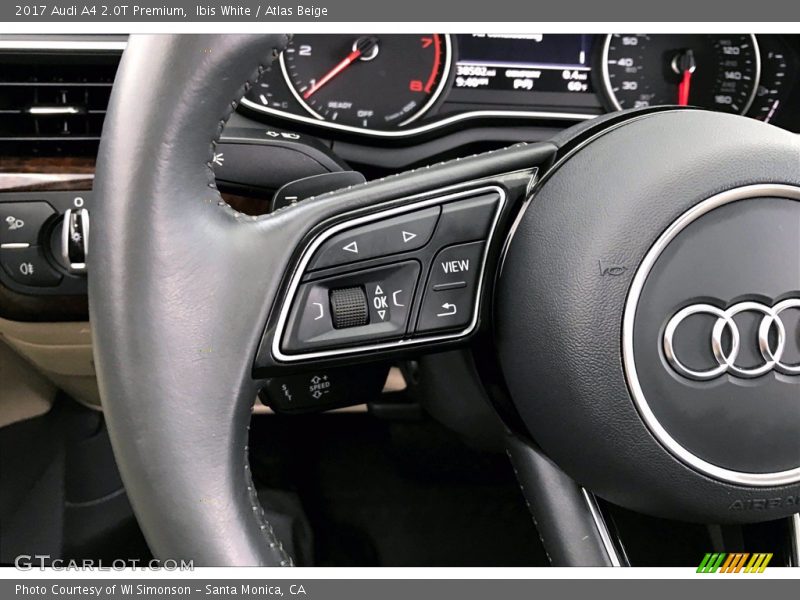  2017 A4 2.0T Premium Steering Wheel