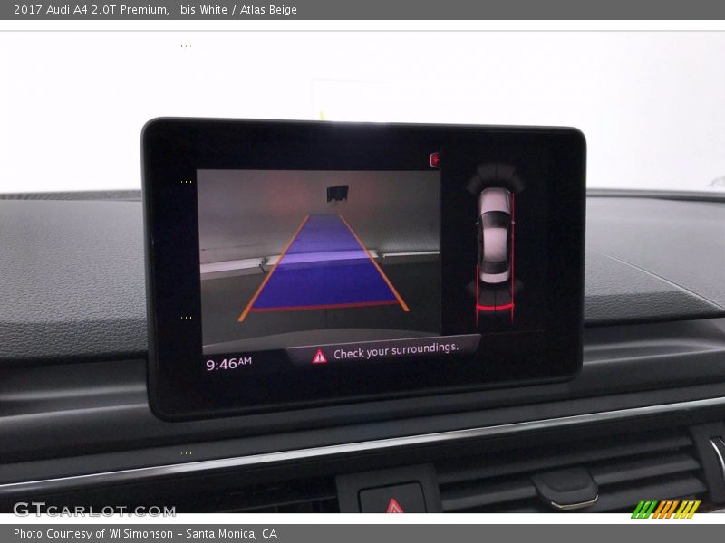 Ibis White / Atlas Beige 2017 Audi A4 2.0T Premium